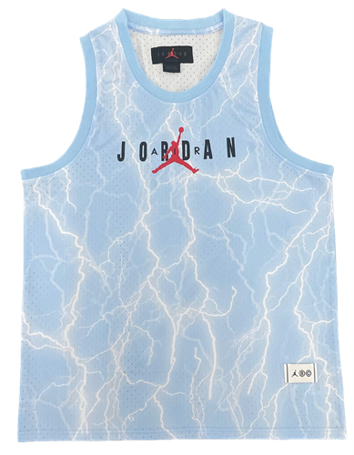 גופיית אייר ג'ורדן Air Jordan תכלת לבן