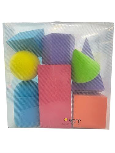 קוביות צורות הנדסיות EVA מארז