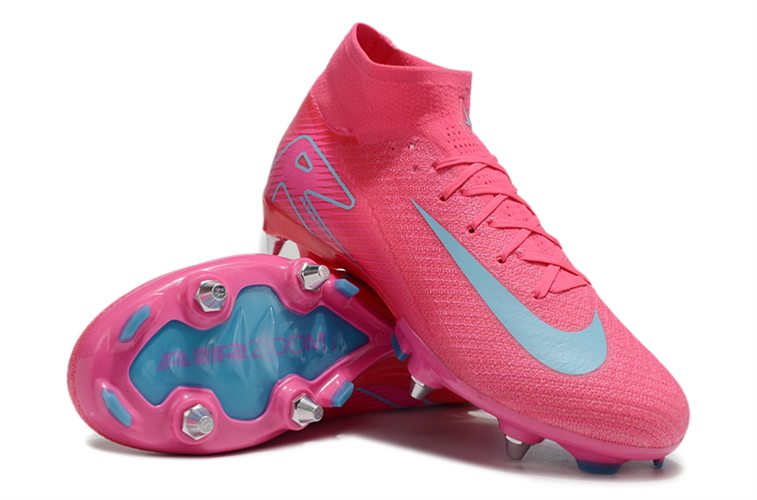נעלי כדורגל Nike Air Zoom Mercurial Vapor XV Elite ורוד טורקיז