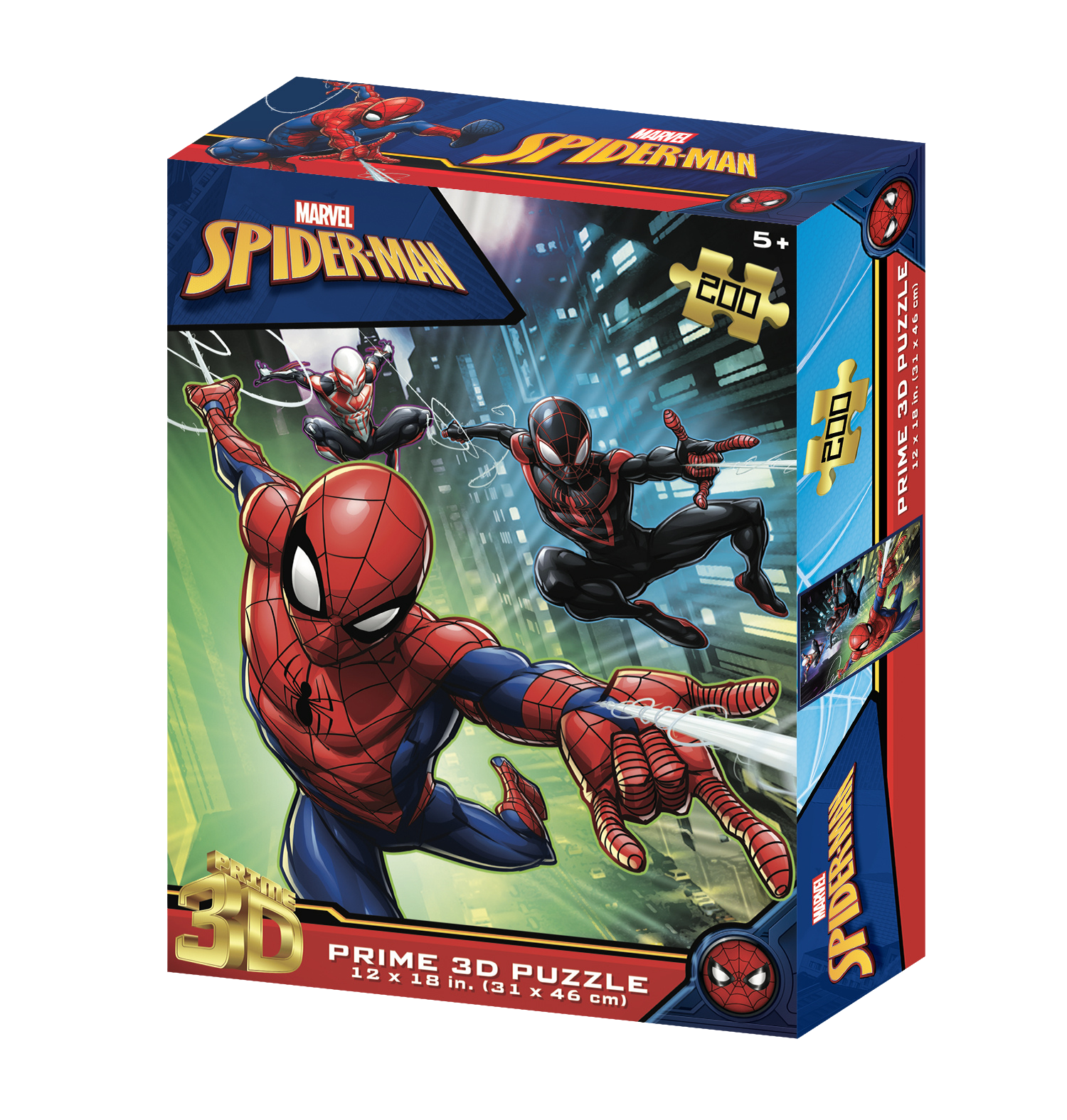 פאזל תלת מימד ספיידרמן יקומים 200 חלקים מבית Prime 3D