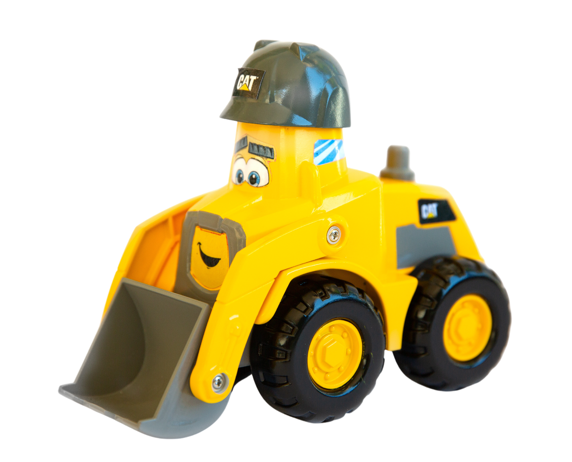 חברי בנייה - משאית שופל מסדרת CAT JUNIOR