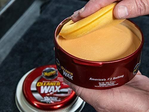 קופסת משחת ווקס לניקוי - CLEANER WAX מבית MEGUIAR'S | תכולה 311 גרם