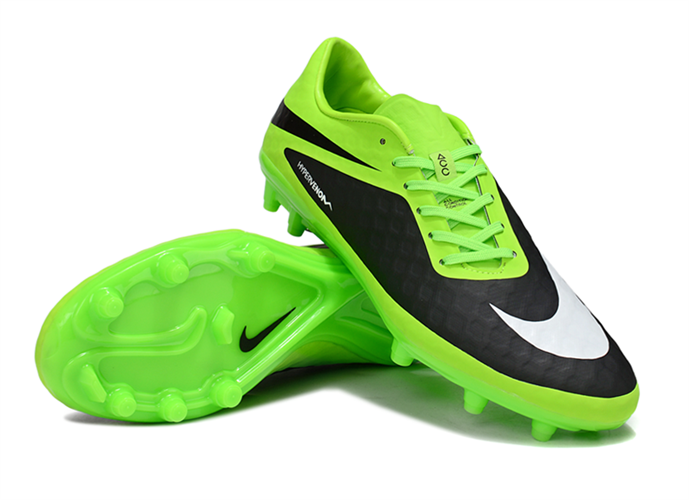 נעלי כדורגל Nike Hypervenom phantom ירוק שחור