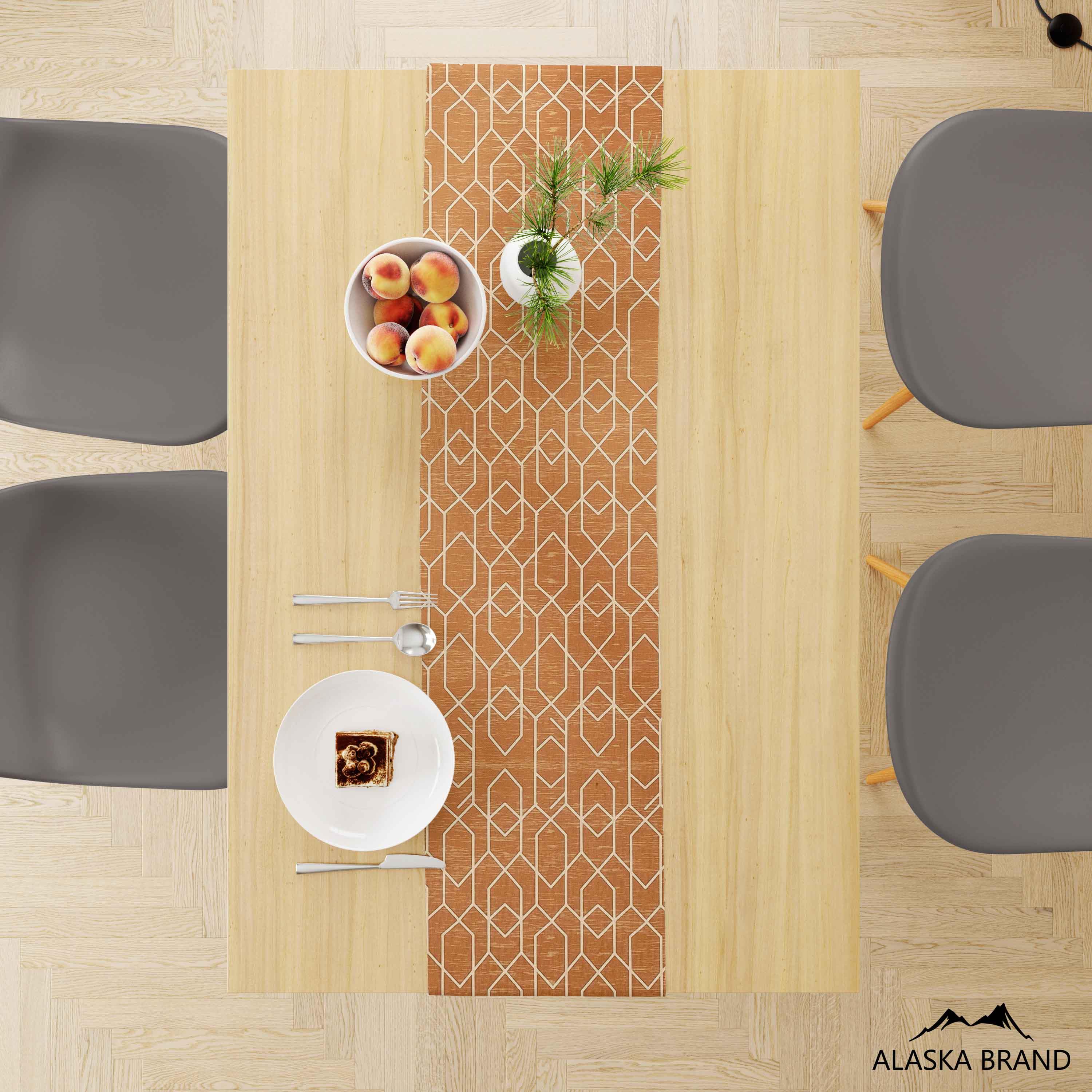 ראנר דקורטיבי מבודד חום מגומי טבעי דגם ברון 32