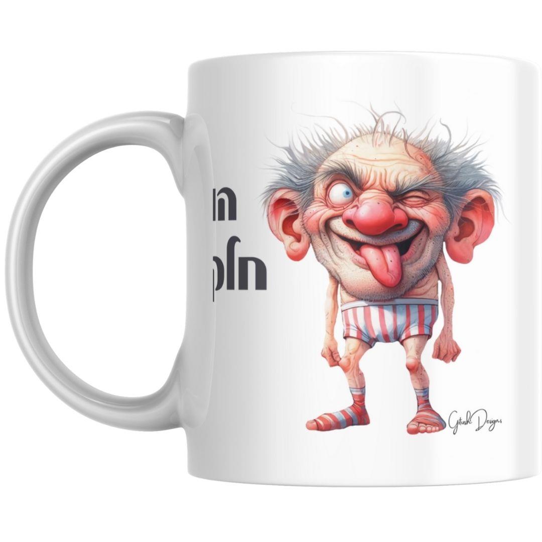 ספל בעיצוב הומוריסטי - טירלול הוא לגמרי חלק מהקסם!