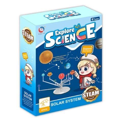 דגם מערכת השמש לבנייה וצביעה: מסע אסטרונומי מרתק אצלכם בחדר