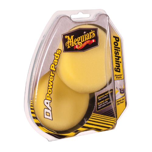 סט פדים צהובים לראש מקדחת DA פוליש - DA POWER POLISHING PADS KIT מבית MEGUIAR'S