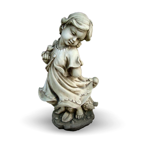 ילדה וברווז