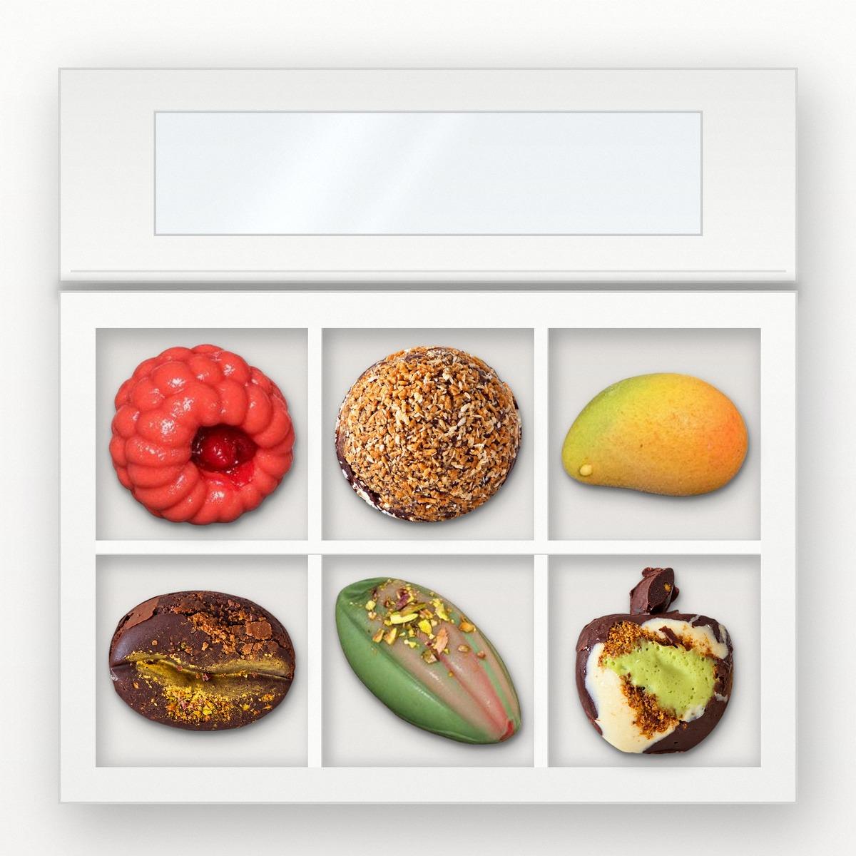 דואט הקינוחים S – 6 קינוחי פירות ושוקולד