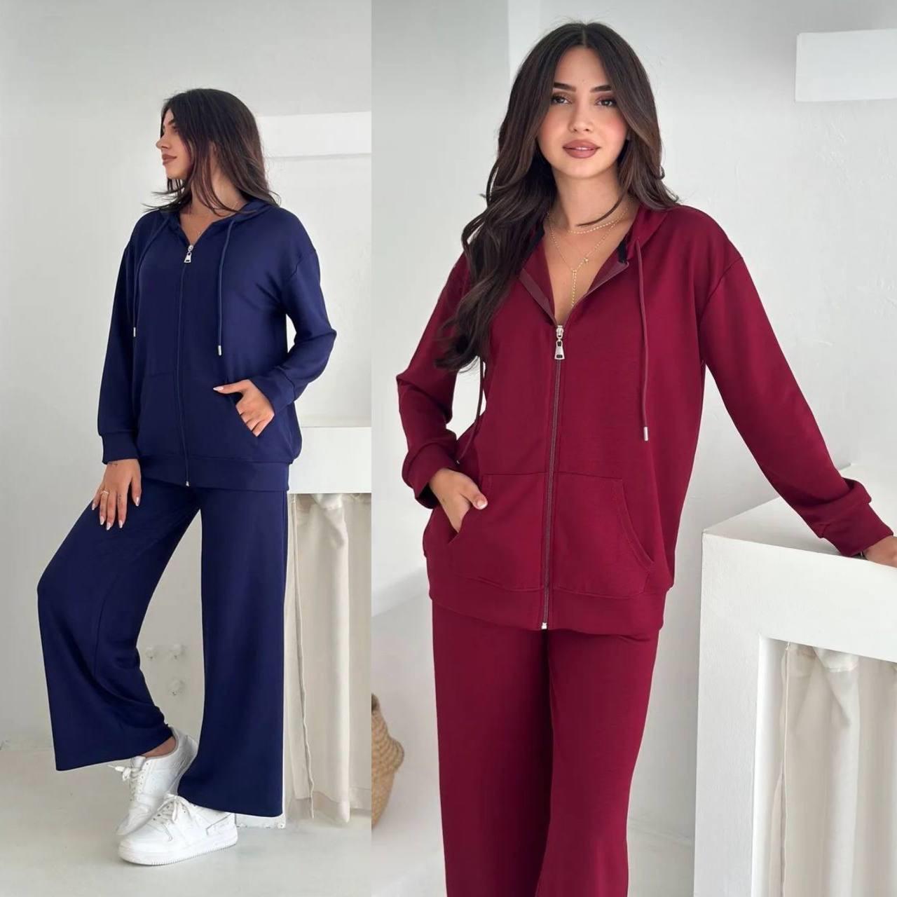 חליפת פנאי רוכסן