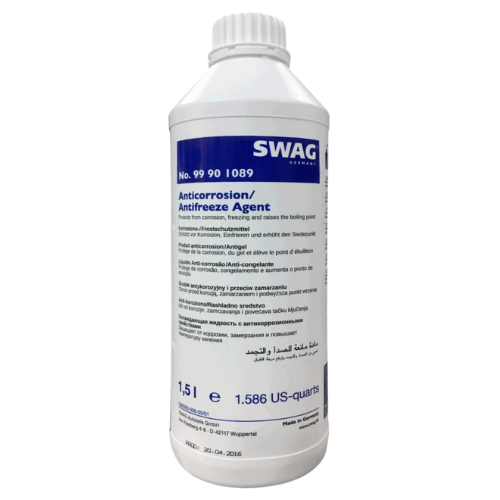 נוזל קירור כחול לרכב סוג 99901089 מבית SWAG | תכולה 1.5 ליטר