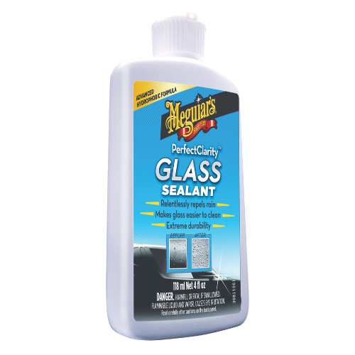 נוזל אוטם שמשה הידרופובי - GLASS SEALANT מבית MEGUIAR'S | תכולה 118 מ''ל