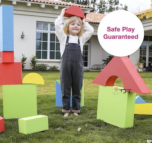 קוביות סול ענקיות צבעוניות - מארז