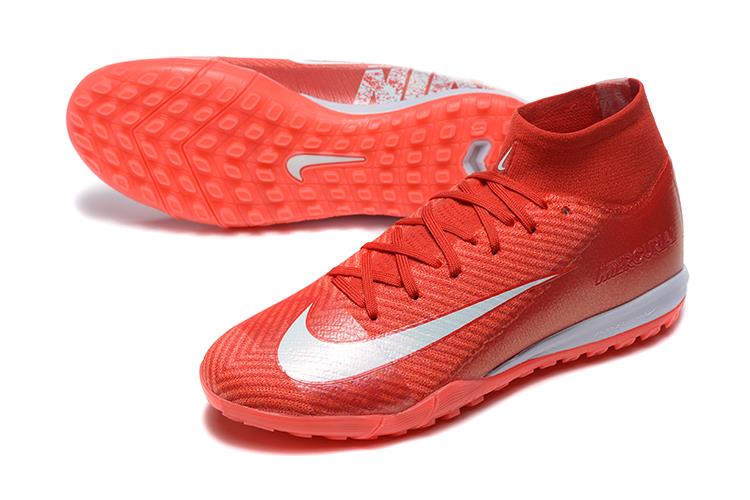 נעלי קטרגל Nike Air Zoom Mercurial Elite FG אדום לבן