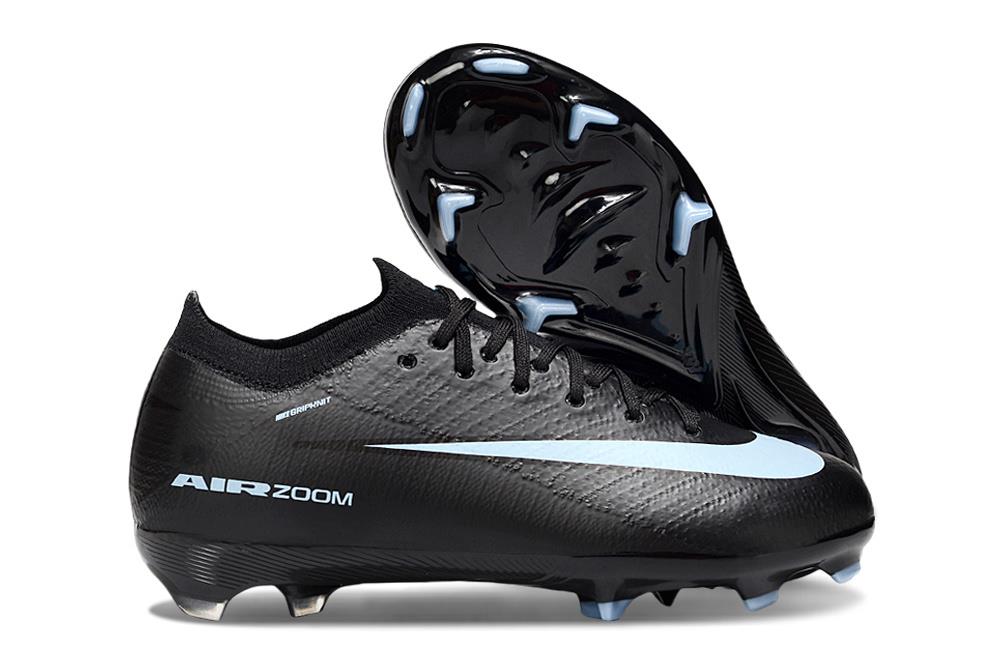 נעלי כדורגל ילדים Nike Air Zoom Mercurial Elite XI שחור תכלת