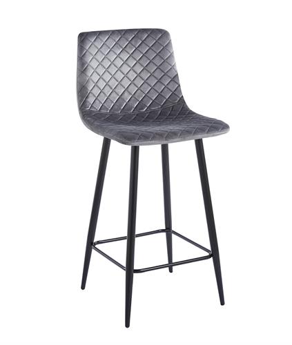 כסא בר מעוצב דגם נורמן צבע אפור