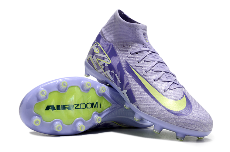 נעלי כדורגל פקקים נייק Nike Air Zoom Mercurial Elite סגול ירוק