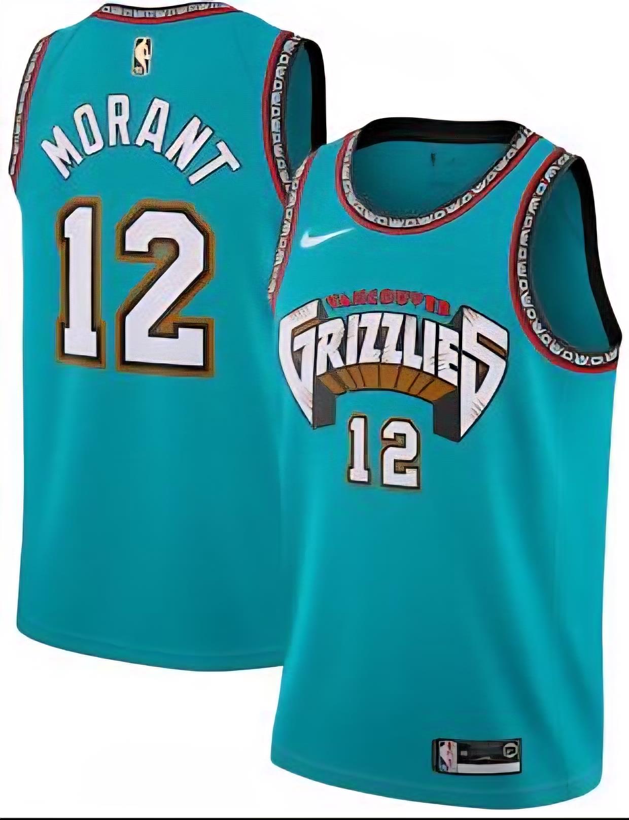 גופיית ג'ה מוראנט ממפיס גריזליס NBA