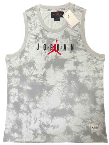 גופיית אייר ג'ורדן Air Jordan לבן אפור