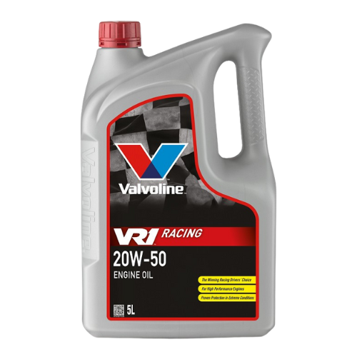 שמן מנוע 5 ליטר - VR1 RACING 20W-50 מבית VALVOLINE