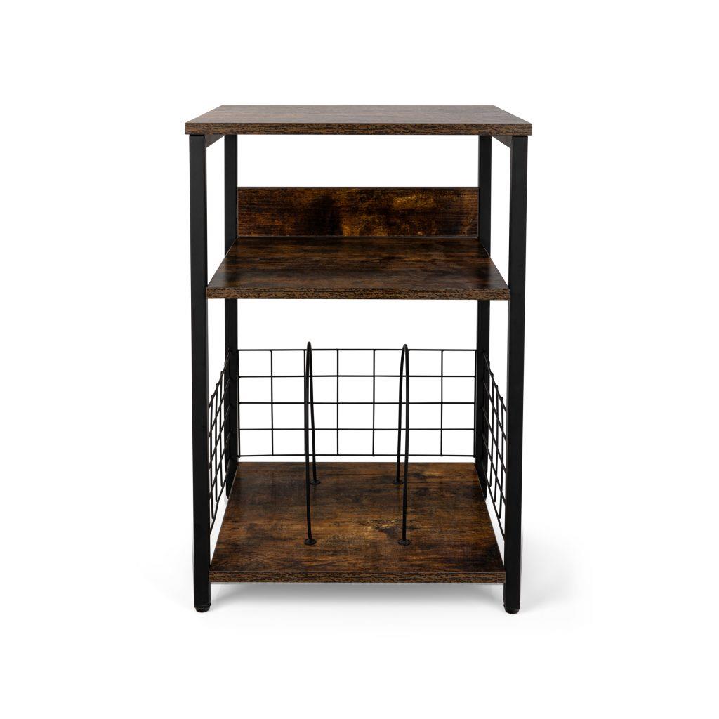 שידה תלת קומות למשתמשי פטיפונים ותקליטים דגם SAFA CA-003