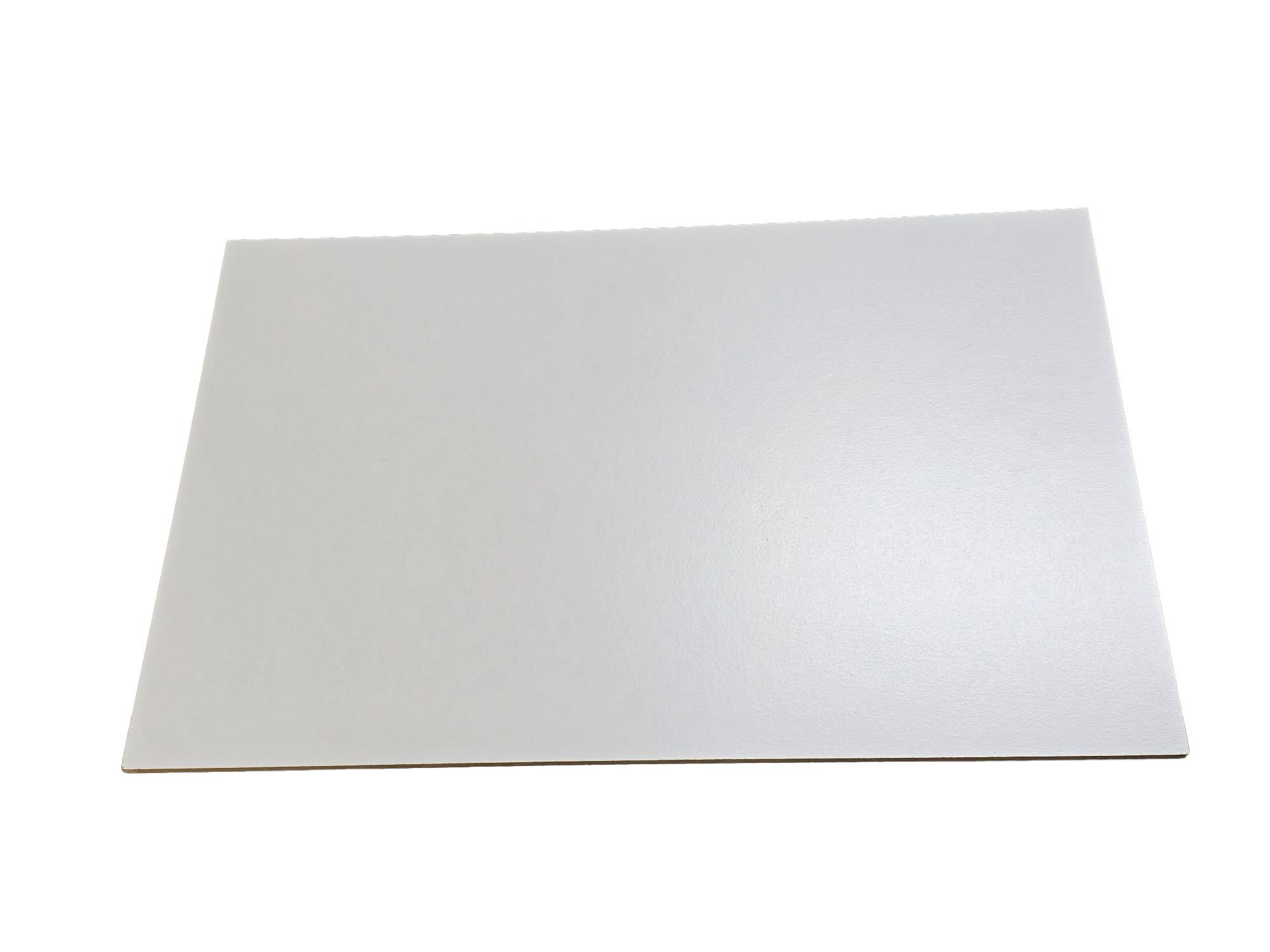 משטח MDF לבן מלבן 34*24