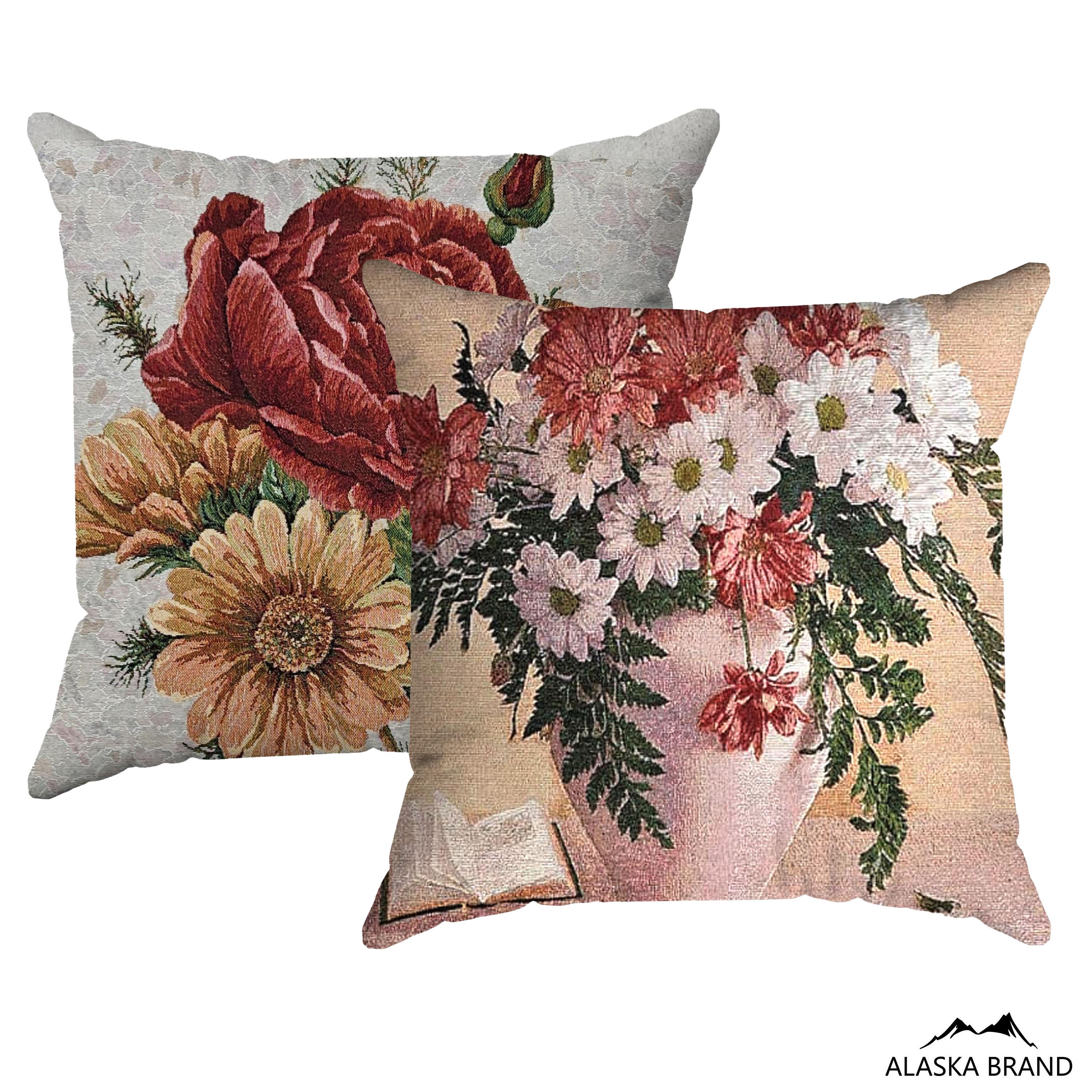 ציפית / כרית נוי | דגם Rose & Vase