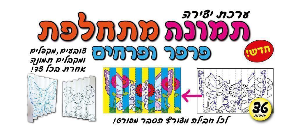 עבודת יצירה תמונה מתחלפת