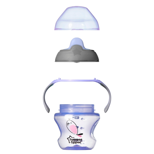 כוס אימון סגולה 150 מ"ל 4+ חודשים מסדרת Tommee Tippee Sippee