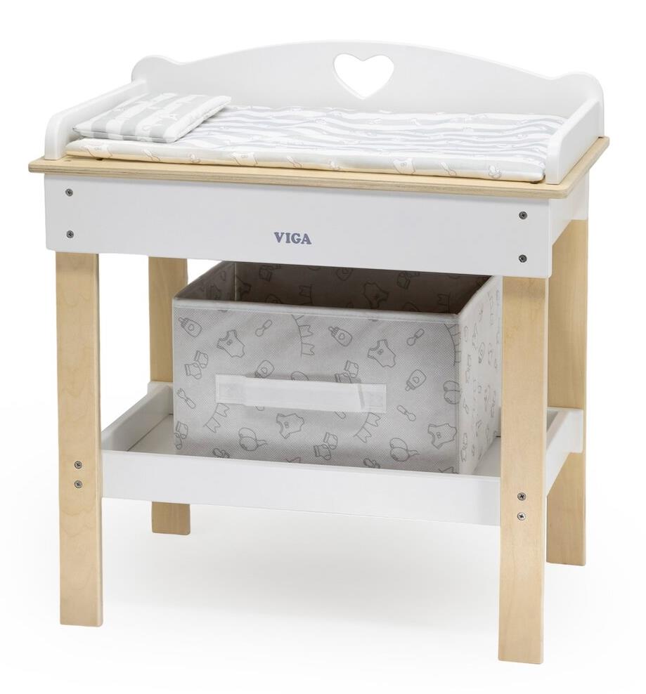 שולחן החתלה מעץ איכותי