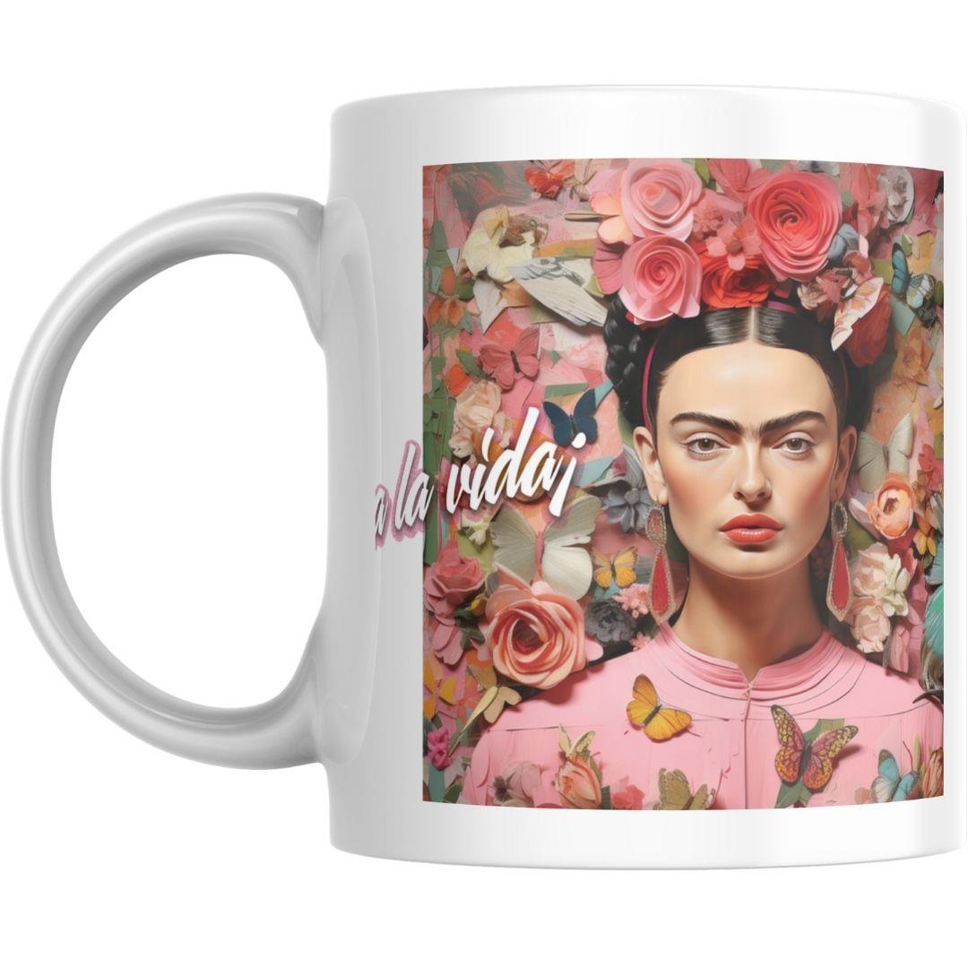 ספל פרידה קאלו ורוד – Soy mi propia musa | המוזה של עצמי