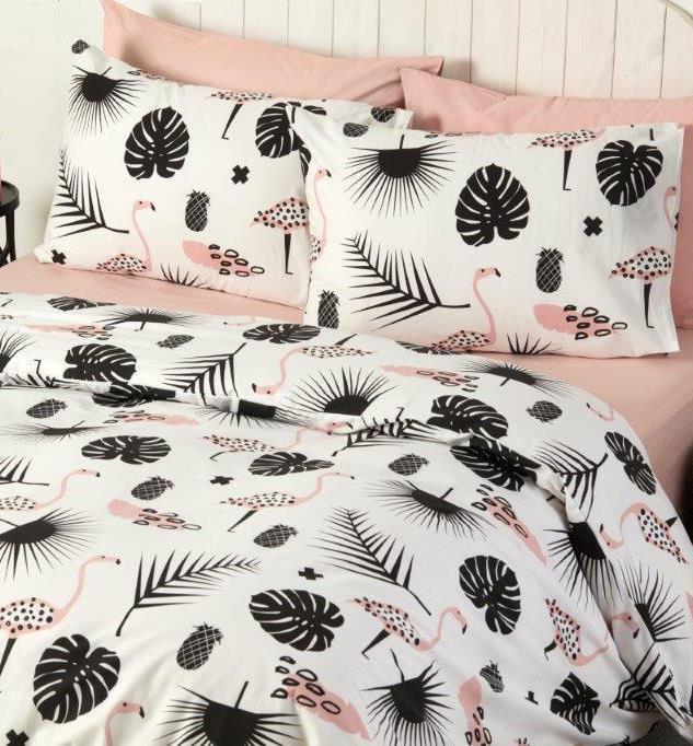 סט מצעים יחיד 100% כותנה לוטוס