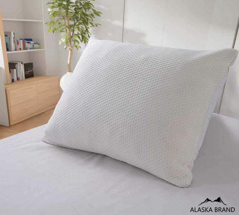 כרית שינה גבוהה וקשה דגם Visco Stone | מומלצת לישנים על 2 כריות