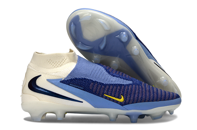 נעלי כדורגל Nike Air Zoom Mercurial Elite לבן כחול