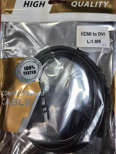 כבל hdmi to dvi _L:1.8 M