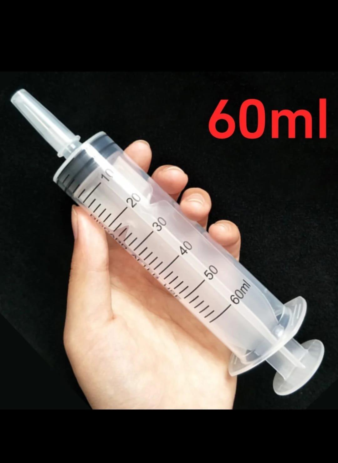 מזרק פלסטיק מ''ל 60 ML מזרק שקוף המחיר ליחידה אחת קמפינג לייף מזרק פלסטיק מ''ל 60 ML מזרק שקוף המחיר ליחידה אחת קמפינג לייף