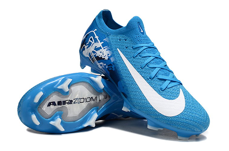 נעלי כדורגל Nike Air Zoom Mercurial Elite XI כחול לבן