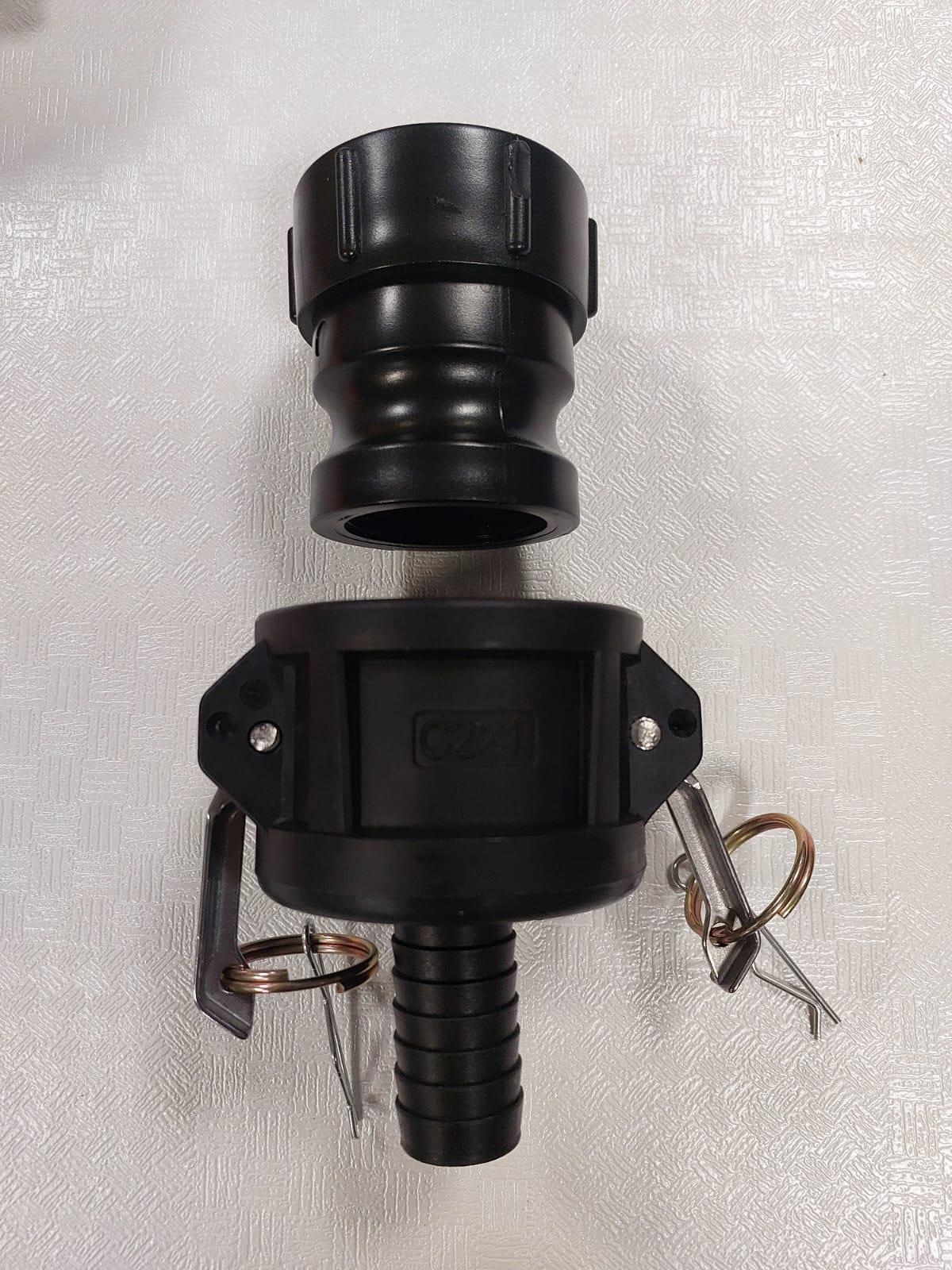 קאמלוק חיבור מהיר PP NYLON CAMLOCK COUPLING זכר 27 ממ קמפינג לייף