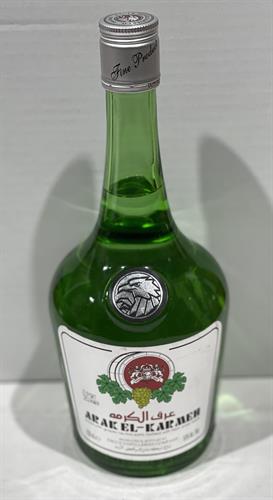 ערק  אלקרמה  750 מ"ל. בקבוק  ירוק