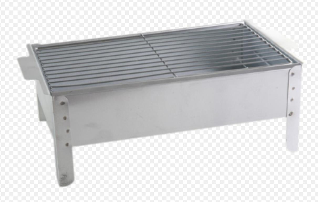 מנגל קומפקטי מיני גריל מגולוון עם רשת קמפינג לייף