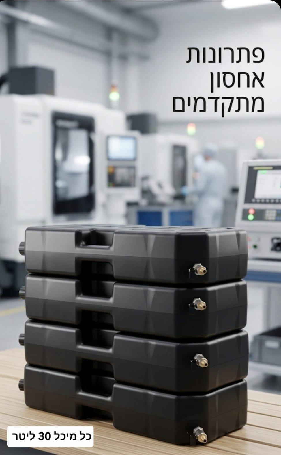 מיכל 30 ליטר עם ברז ריקון תחתון המיכל שטוח צבע שחור המחיר ליחידה אחת קמפינג לייף מיכל 30 ליטר עם ברז ריקון תחתון המיכל שטוח צבע שחור המחיר ליחידה אחת קמפינג לייף