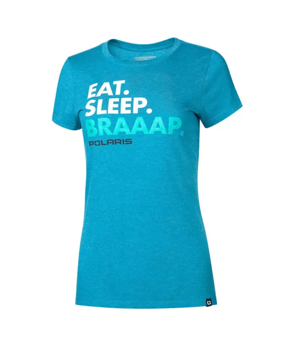 חולצת נשים - W EAT SLEEP BRAP TEE