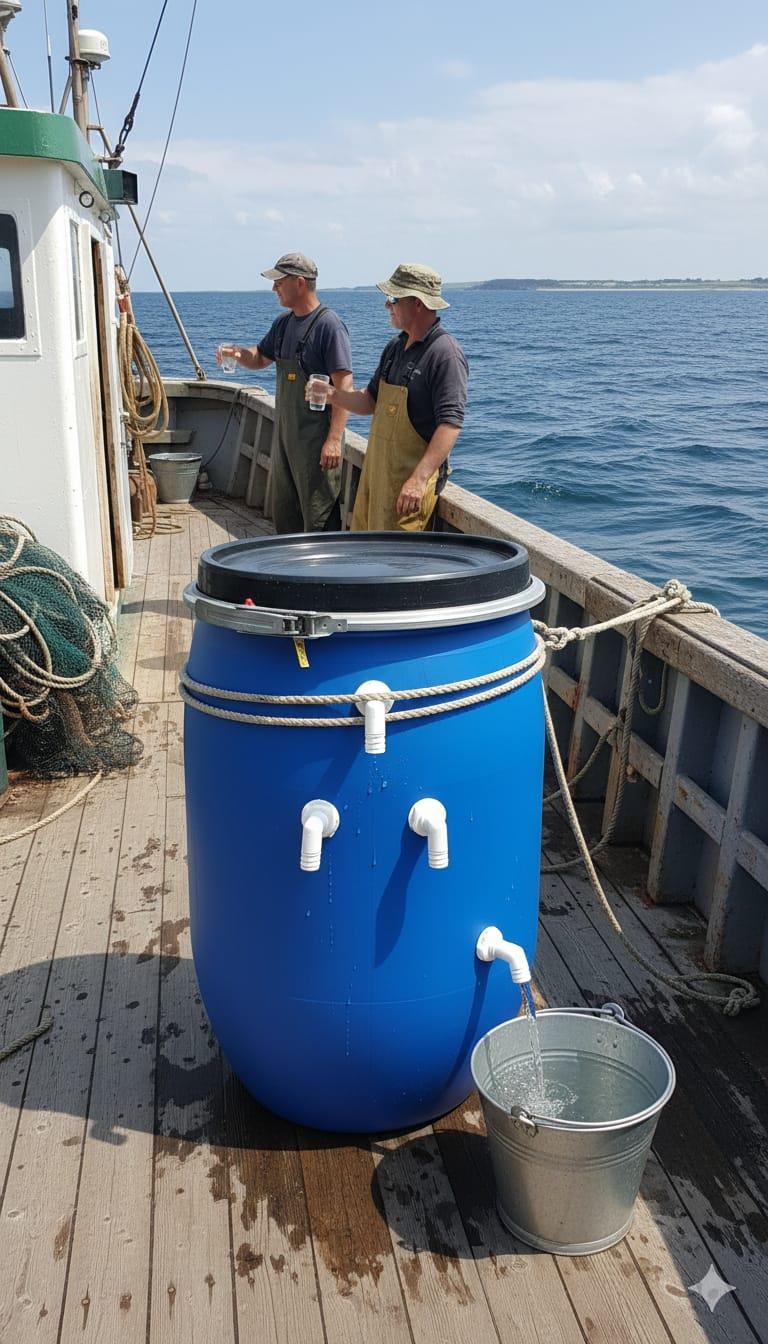 חבית לדגים ולדייגים 60 ליטר עם 3 פתחים לשאיבת מי ים וריקון מי ים המחיר ללא משאבה קמפינג לייף חבית לדגים ולדייגים 60 ליטר עם 3 פתחים לשאיבת מי ים וריקון מי ים המחיר ללא משאבה קמפינג לייף