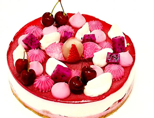 A magical pink cake - הורודה הקסומה