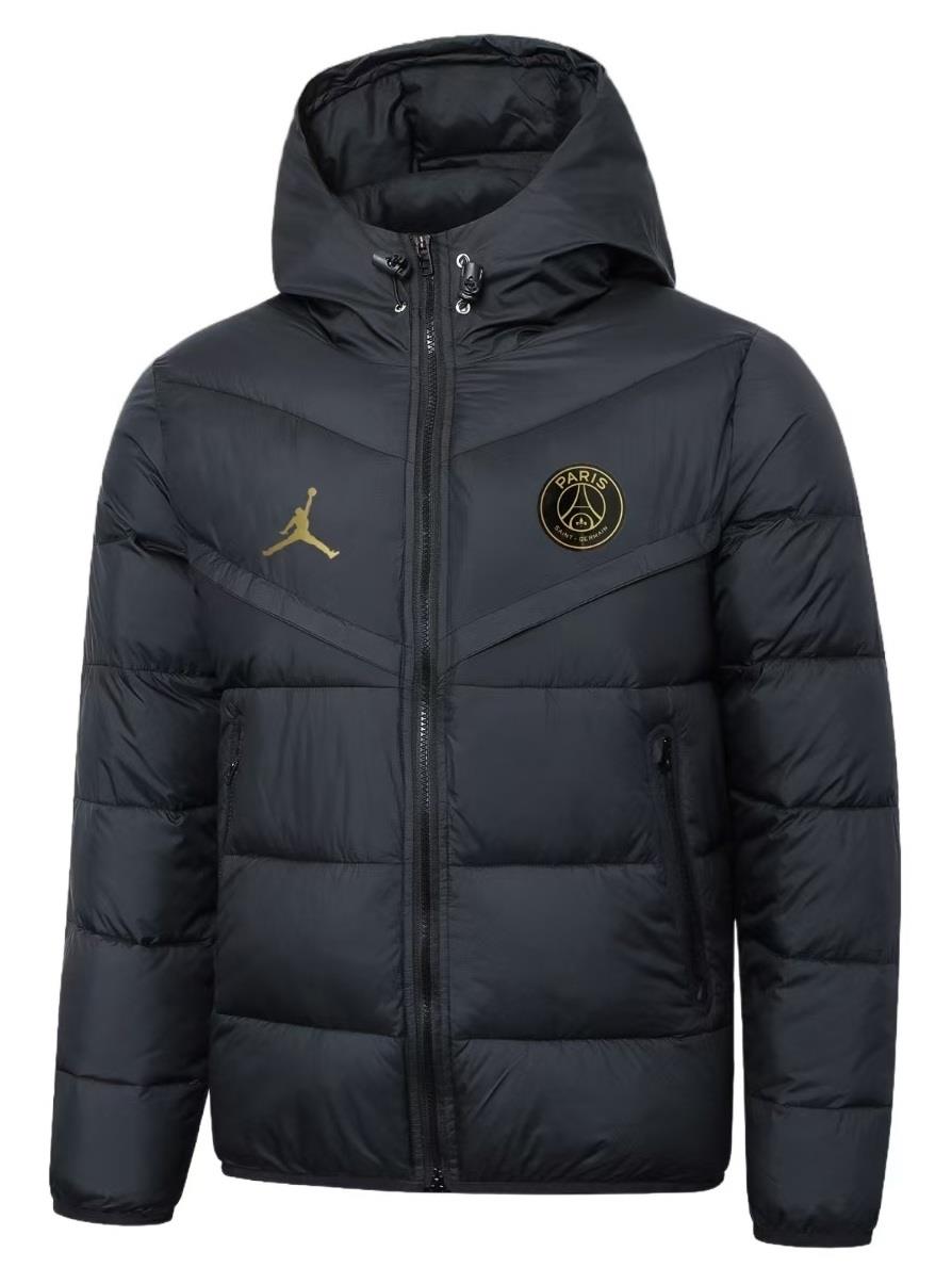 פ.ס.ז' מעיל דובון שחור זהב אייר ג'ורדן