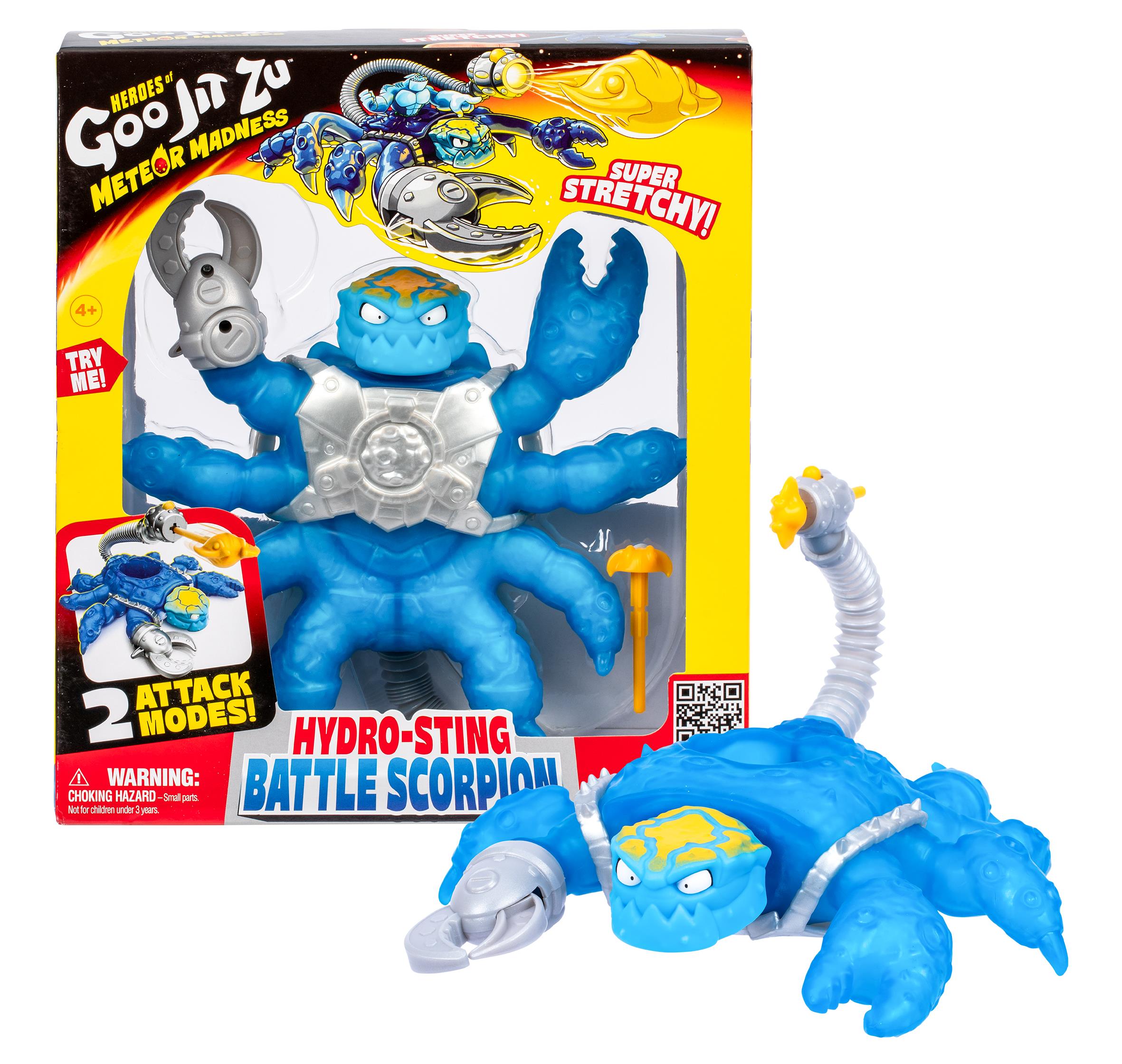 גו ג'יט זו - דמות נמתחת טירוף המטאורים - סטרץ' Mateor madness עקרב ענק - Goo Jit Zu גו ג'יט זו - דמות נמתחת טירוף המטאורים - סטרץ' Mateor madness עקרב ענק - Goo Jit Zu