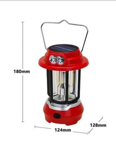 עששית נטענת TYPE C/ סולארית משולבת פנס