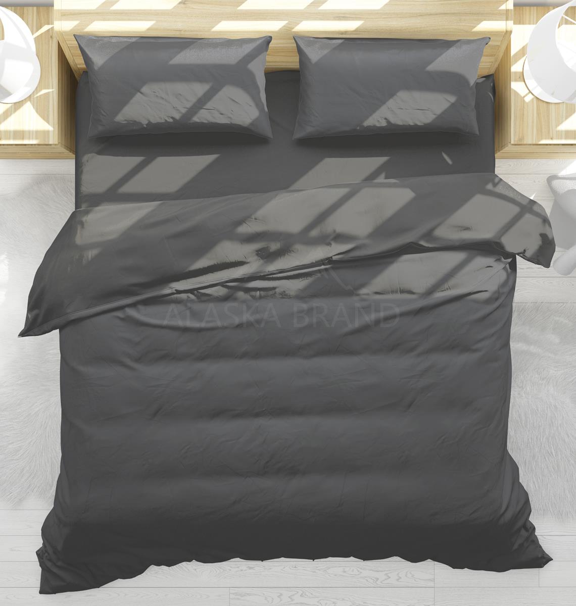 מצעים בתפזורת להרכבה 100% כותנה - אפור