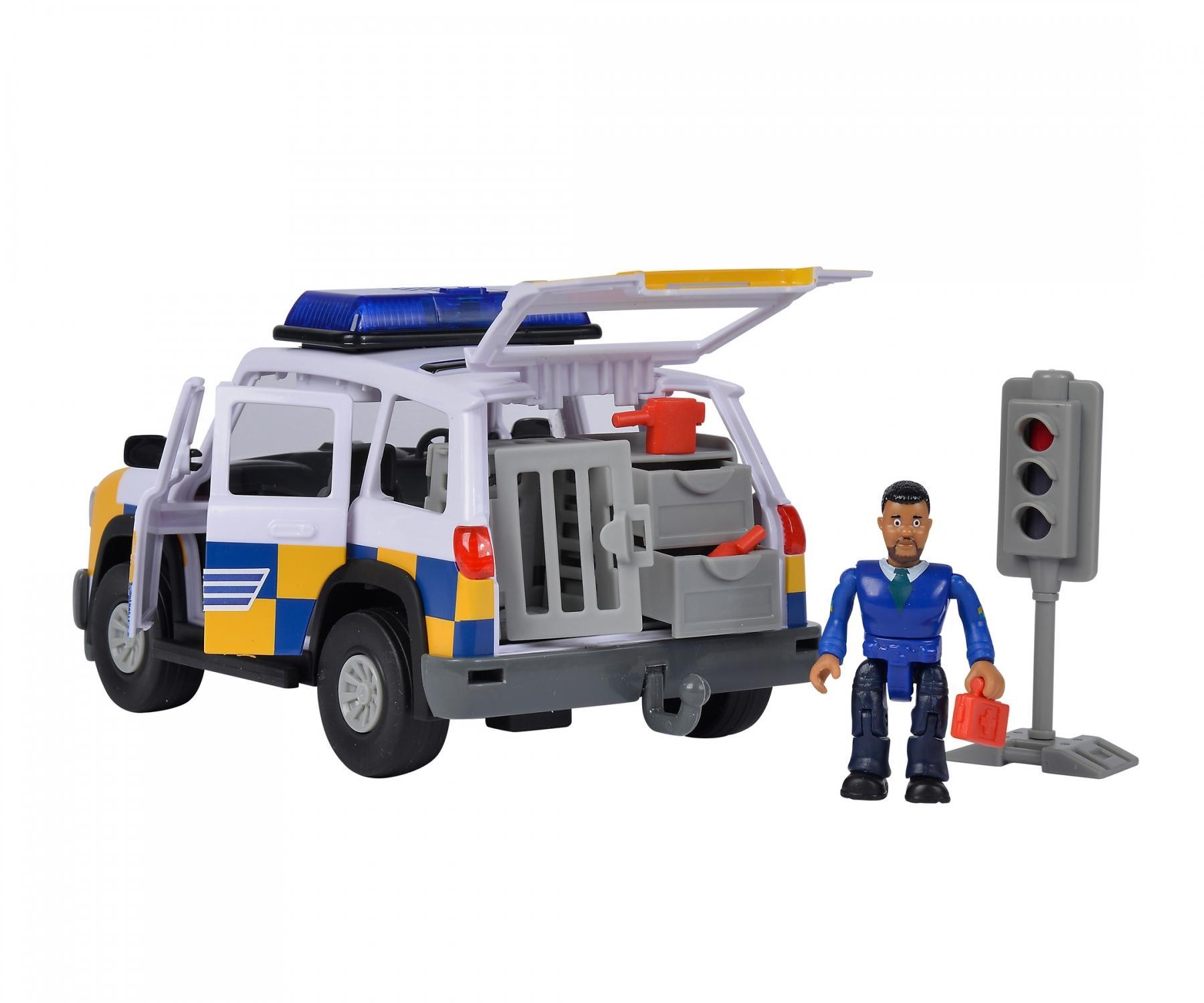 סמי הכבאי – רכב משטרתי 4X4 עם דמות משחק ורמזור