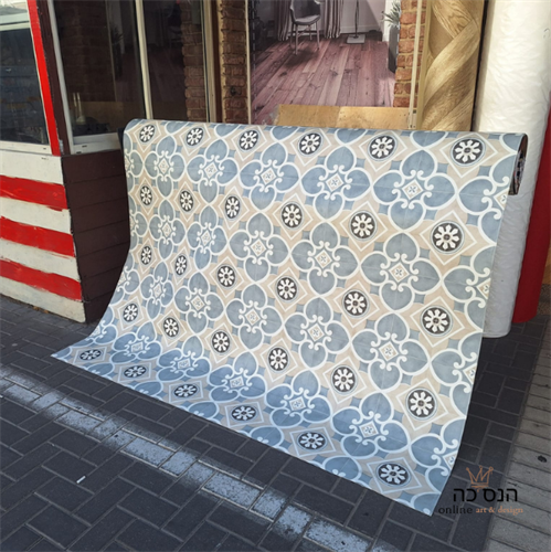 שטיח  PVC לינולאום  - רוחב 2 מטר - דגם סורי
